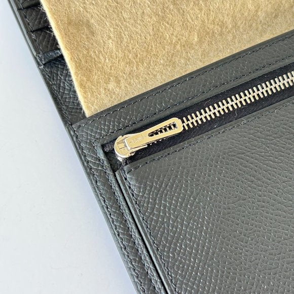 Hearmes Bearn Soufflet Veau Epsom Noir - Picture 6 of 7